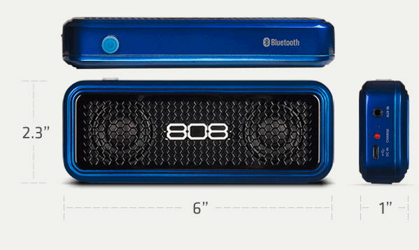 808 xs bluetooth speaker