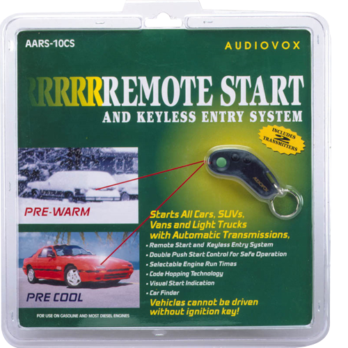 AARS10CS - Remote start and keyless entry system