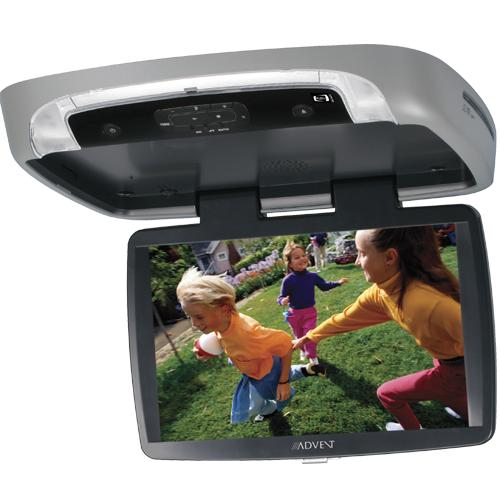 ADV49 - 12.1 inch monitor with built-in side load DVD player, USB port, SD card port and MP3 smart port