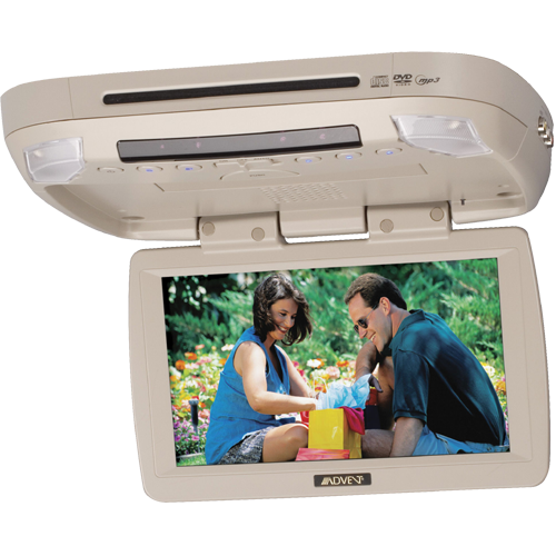 ADV850S - Compact design 8.5 inch monitor with built-in side load DVD player in Shale