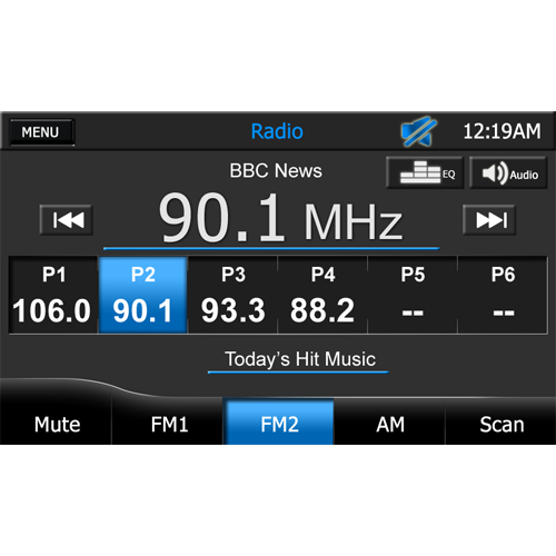 ADVUV630I - Universal OE-styled multimedia & navigation system with Pandora Internet Radio