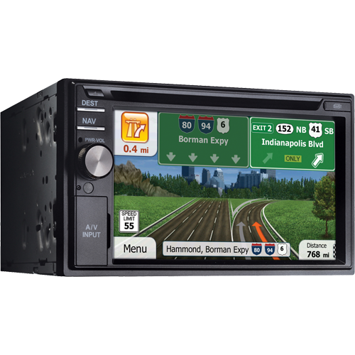 ADVUV630I - Universal OE-styled multimedia & navigation system with Pandora Internet Radio