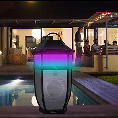 AWSEE21BKPB - Saratoga  Indoor / Outdoor Wireless Bluetooth Stereo Speaker