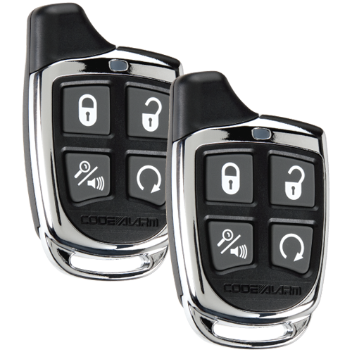 CA5153 - Vehicle remote start and keyless entry system with one-way metal transmitter