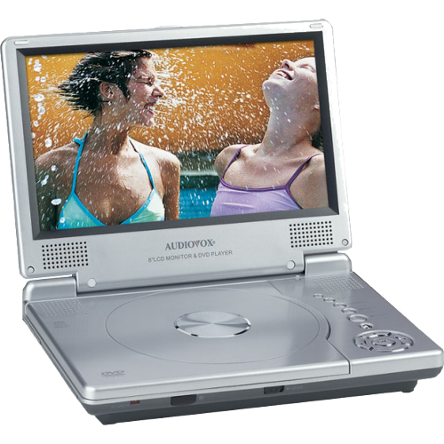 D1812 - 8 inch slim line portable DVD player
