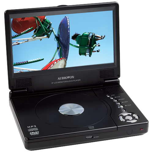 D1888 - 8 inch slim line portable DVD player