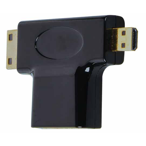 DHMIMICE - 2-in-1 Mini + Micro Adapter Compatible with HDMI