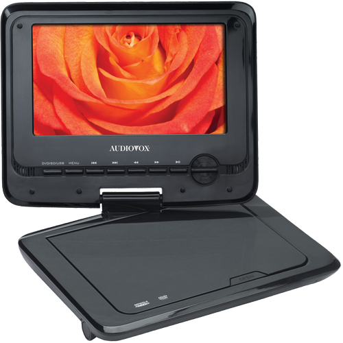 DS7321PK - 7 inch swivel screen portable DVD player kit