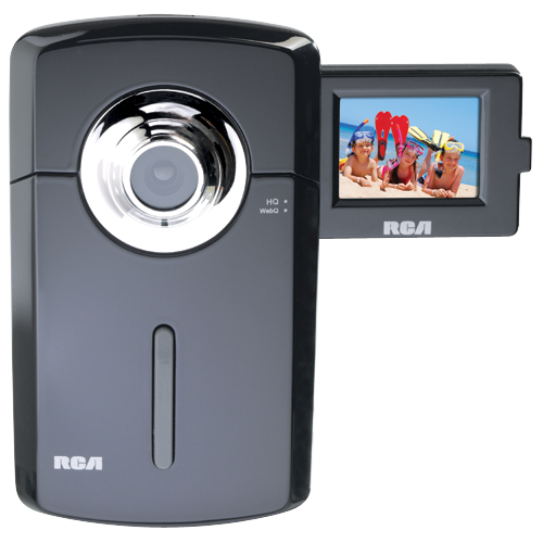 EZ1000 - Digital camcorder with 1.5 inch flip-out display (black)