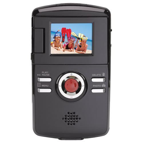 EZ1000 - Digital camcorder with 1.5 inch flip-out display (black)