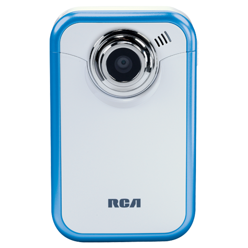 EZ215BL - Digital camcorder with bonus accessory package (blue)