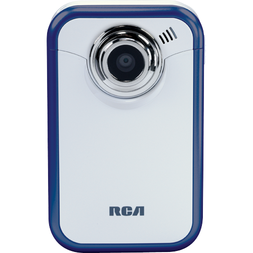 EZ217BL - Digital camcorder with bonus accessory package (blue)