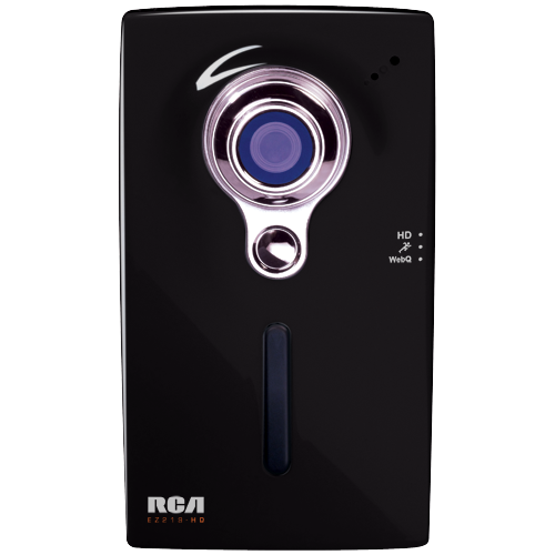 EZ219BK - High-Definition digital camcorder with bonus accessory package (black)
