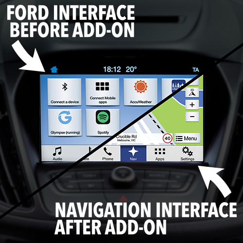 FDS3NAV2 - Integrated Navigation (Compatible With Ford Sync3)