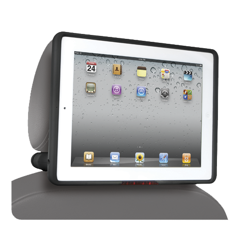 IPD1 - Rear seat entertainment mount for iPad 2 and new iPad