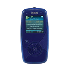 M4002BL - 2GB digital media player (blue)