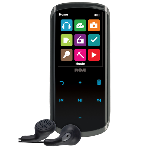 M4608 - 8GB digital media player with 1.8 inch display and touch control navigation