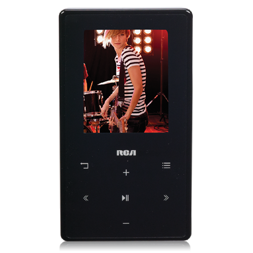 M6308BK - 8GB MP3 and video player with 2-inch display