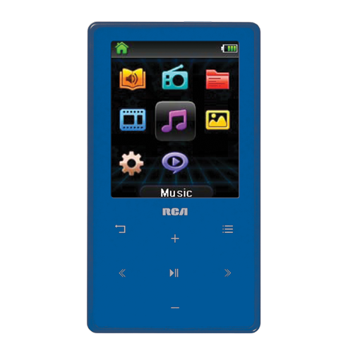 M6316BL - 16GB MP3 and video player with 2-inch display