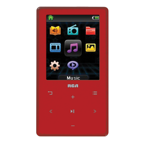 M6316RD - 16GB MP3 and video player with 2-inch display