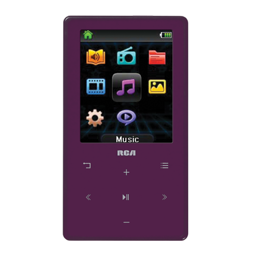 M6408PL - 8GB MP3 and video player with 2-inch display