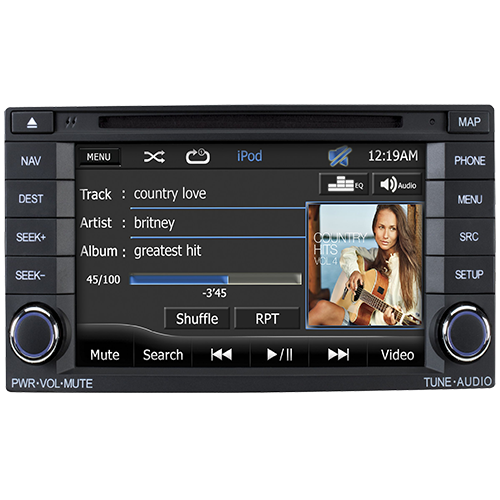 OSUFOR1 - OE-styled multimedia & navigation system compatible with Subaru® Forester and Impreza brand vehicles