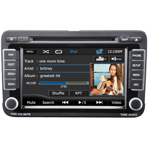 OVW1 - OE-styled multimedia & navigation system compatible with  Volkswagen® brand vehicles