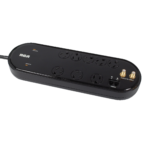 PS28210BR - 8 outlet surge protector