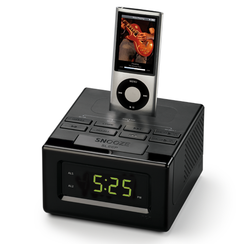 RC130i - Clock radio docking station for iPhone and iPod