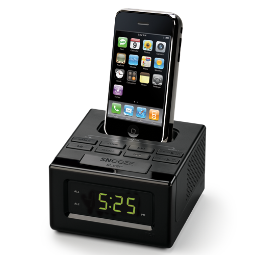 RC130i - Clock radio docking station for iPhone and iPod