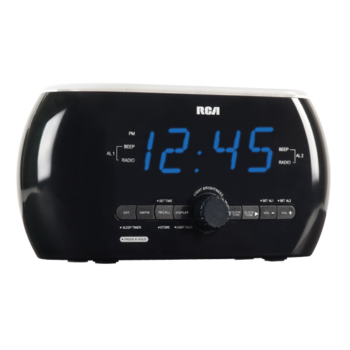 RC220 - Soft Light Clock Radio with Motion Activation
