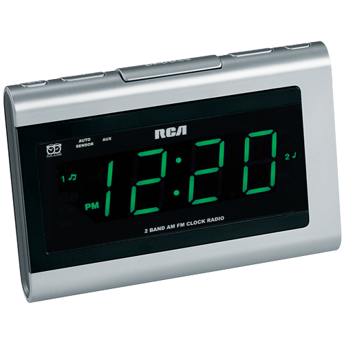 RP5420 - Dual wake clock radio with SmartSnooze and 1.4 inch display