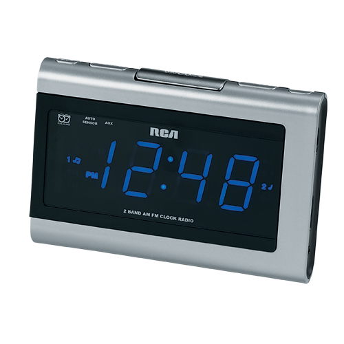 RP5435R - Dual Wake AM/FM clock radio with MP3 audio input
