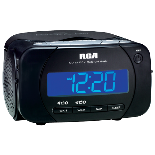 RP5600 - CD clock radio with blue display