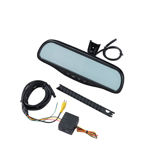 RVM100 - Universal rear-view mirror with 4.3" back-up monitor