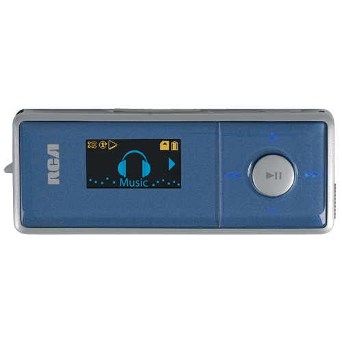 TH1602 - 2GB thumbdrive style MP3 player with MicroSD card slot