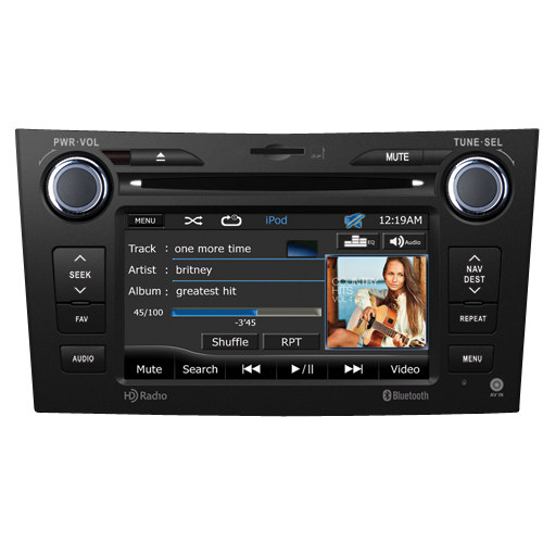 TOCLSOE100 - Toyota Corolla OEM replacement radio with 7 inch touch screen multimedia/Navigation system