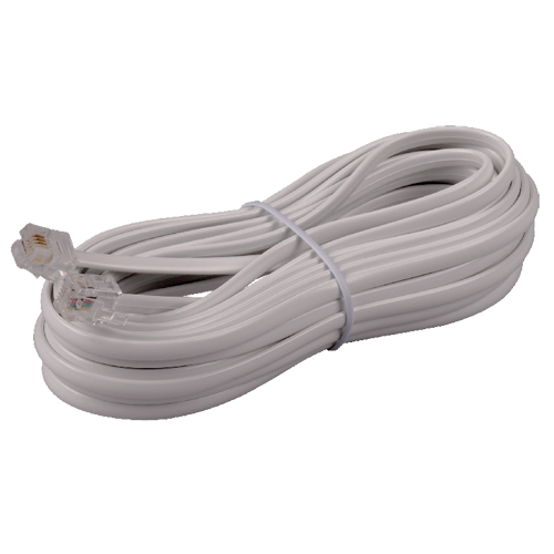 TP243WHR - 25 Foot Ultra-Thin Phone Line Cord